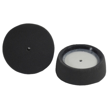 Hti Mini HOOK AND LOOP Black Foam Pad - 3.5" HB-35